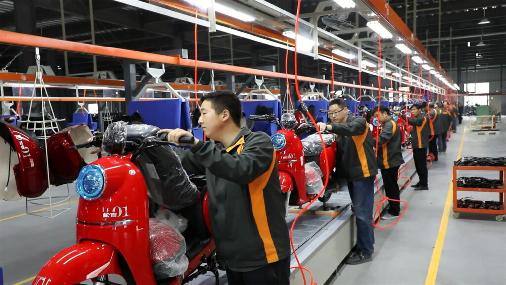 Motorcycle Assembly Line