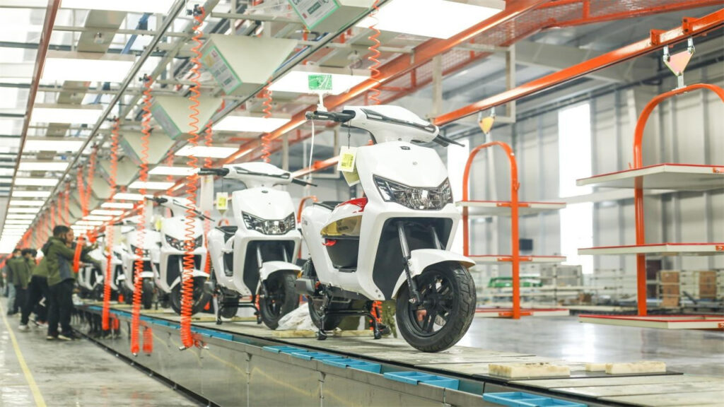 Motorcycle Assembly Line Factory