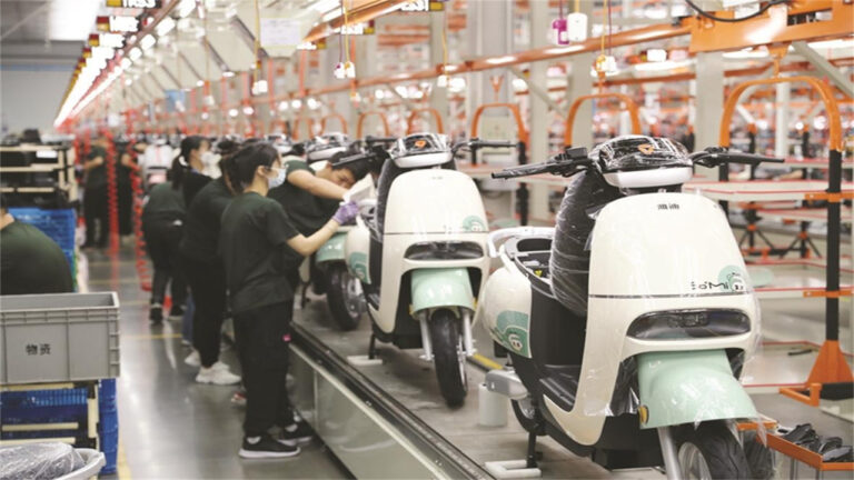 E-bike Assembly Line Factory