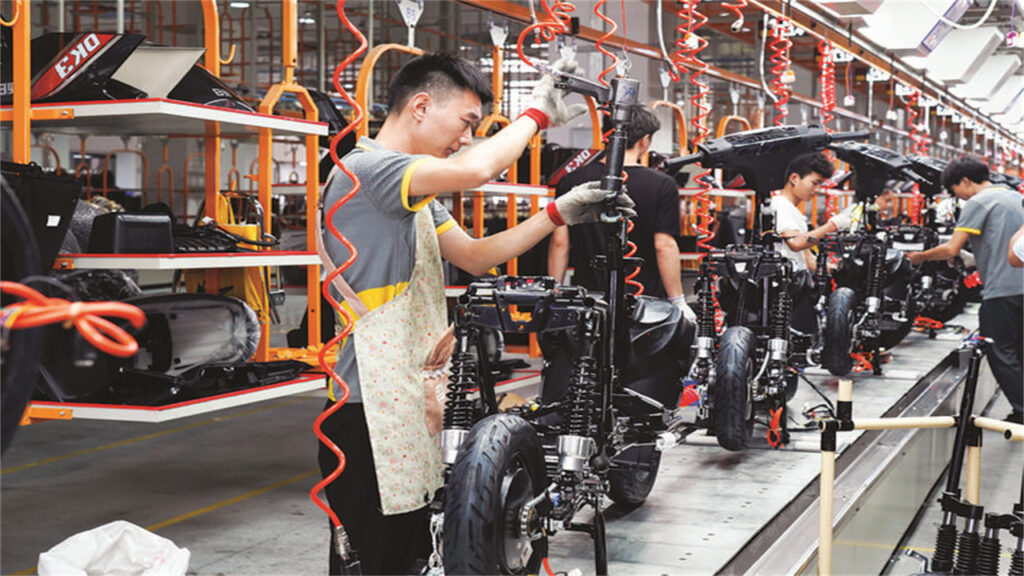E-scooter Assembly Line Factory
