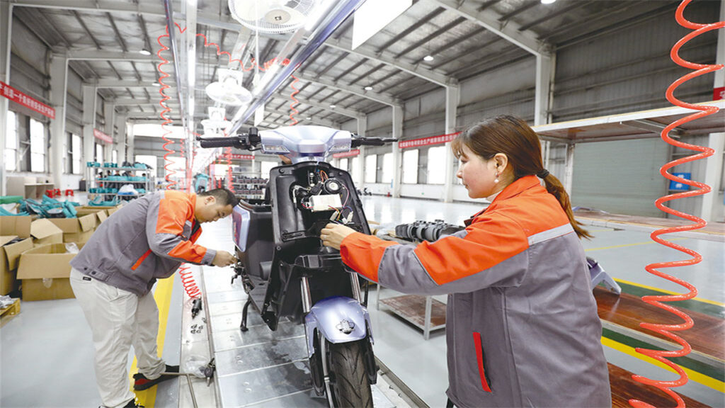E-scooter Assembly Line Factory
