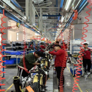 2 Wheel Motorcycle Assembly Line Factory