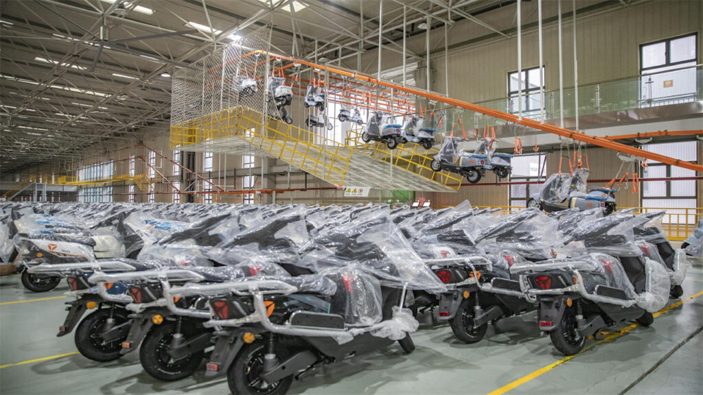 E-bike Assembly Line Factory
