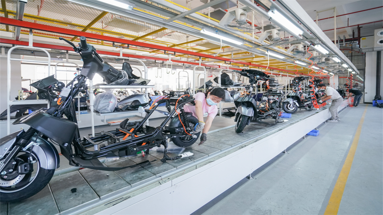 Motorcycle Assembly Line