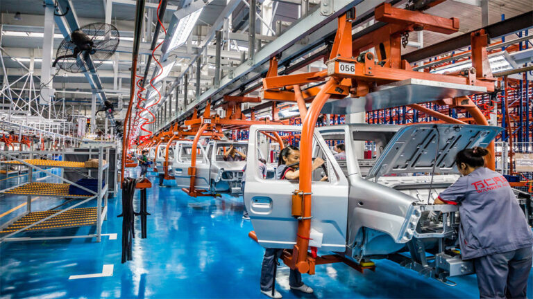 sedan assembly line