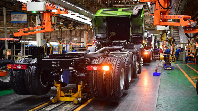 heavy truck production line