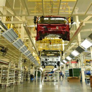 light truck assembly line