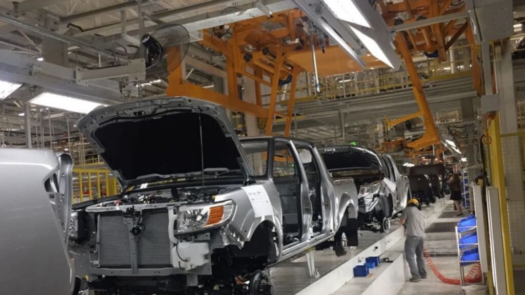 pickup truck production line design