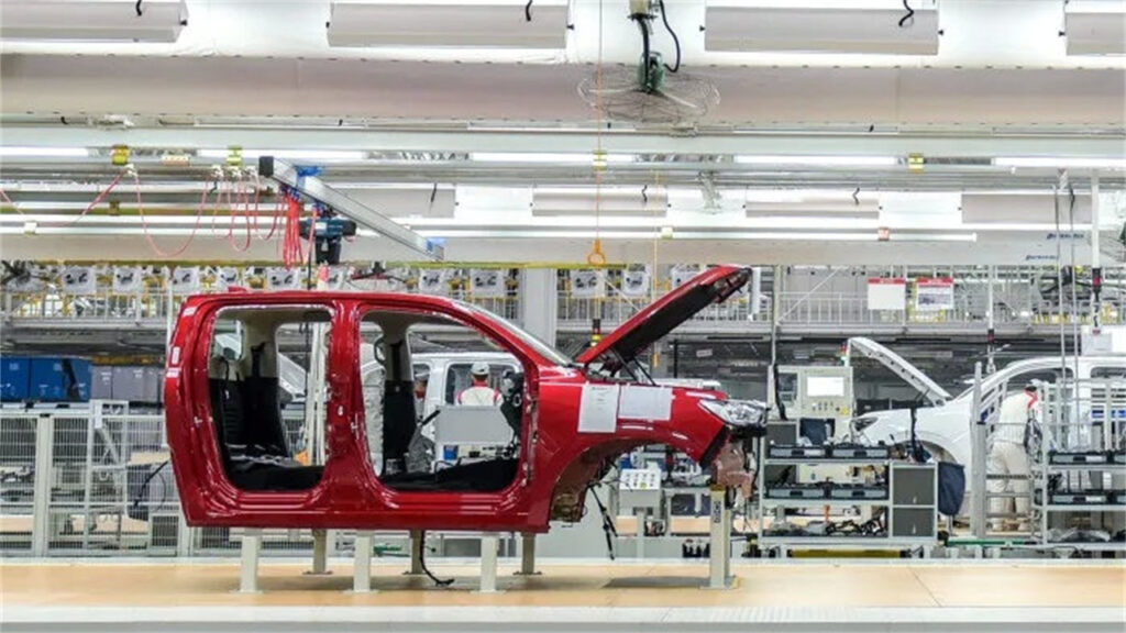 pickup truck production line design
