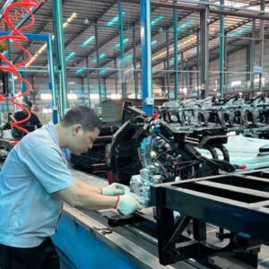 intelligent tricycle assembly line