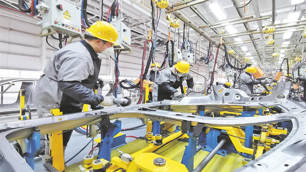 sedan production line design