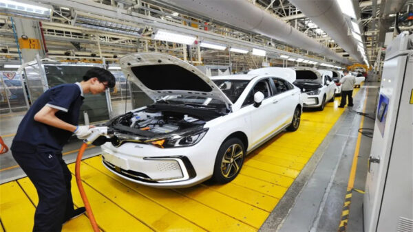 EV SKD assembly line