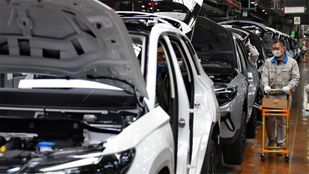 automobile SKD CKD assembly line