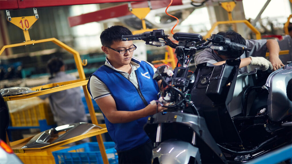 Electric Scooter Assembly Line