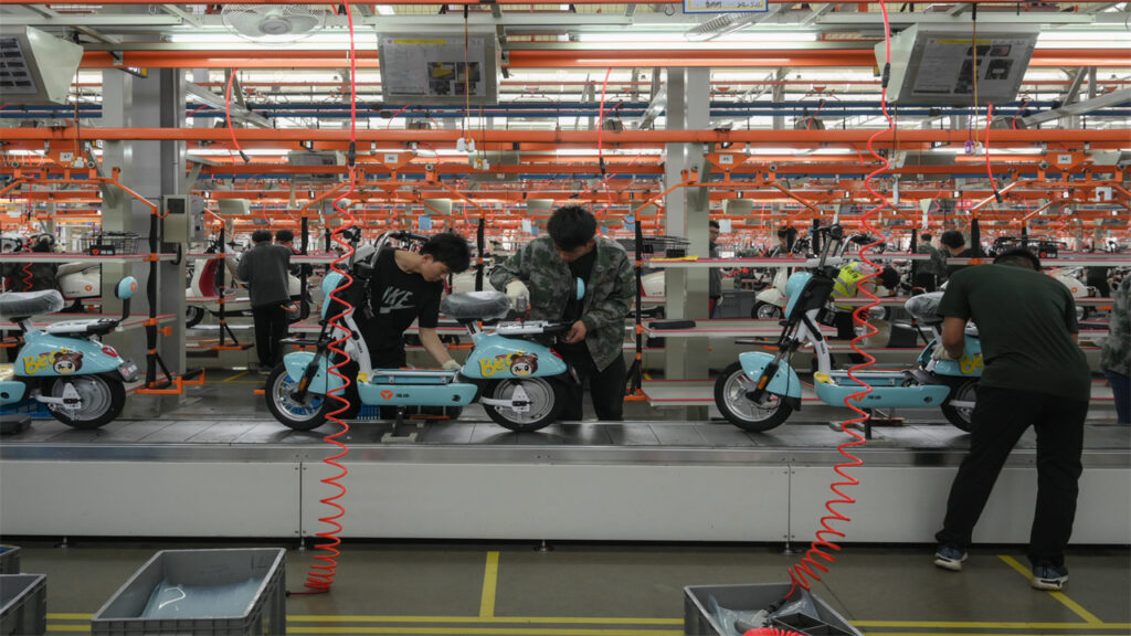 E-bike CKDSKD Assembly Line