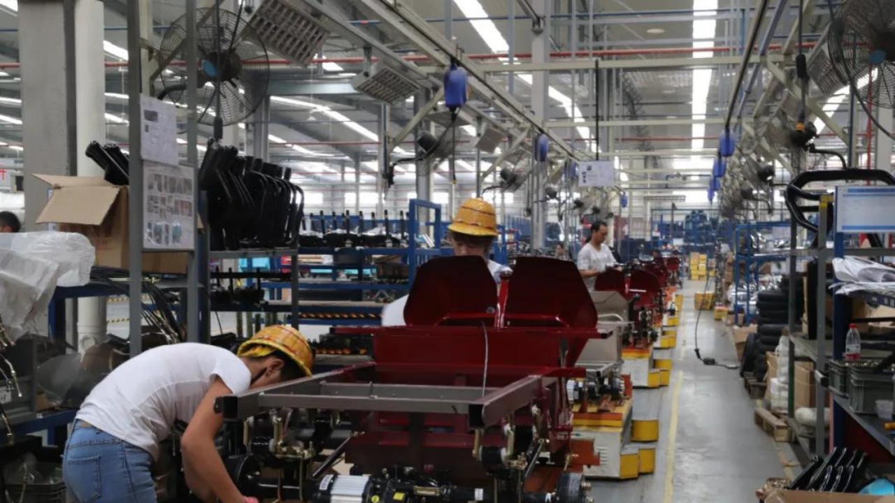 Tricycle Assembly Line with Spare Parts—Tricycle Assembly Process Flow ...