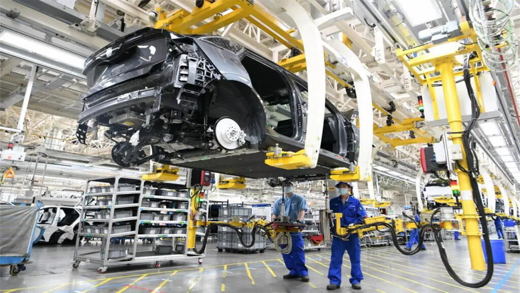 Car assembly line