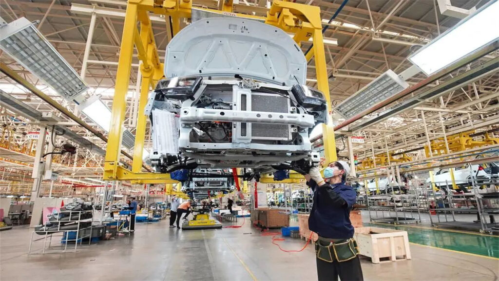 Car assembly line
