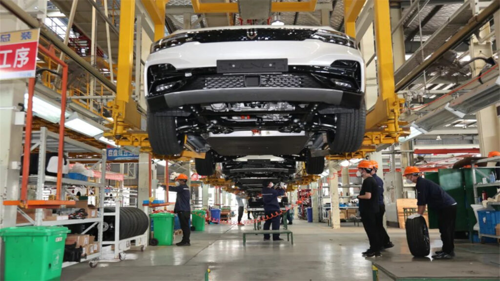 car production line