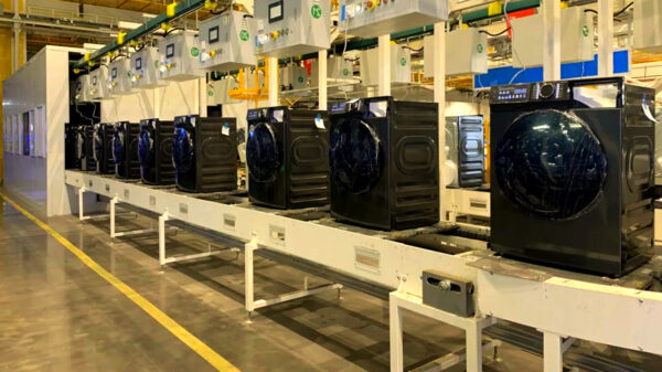 Washing Machine Assembly Line Factory