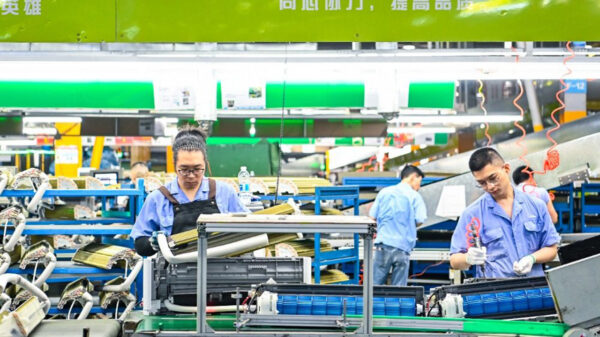 Home air-conditioner assembly line