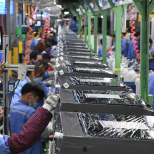Washing Machine Assembly Line Factory