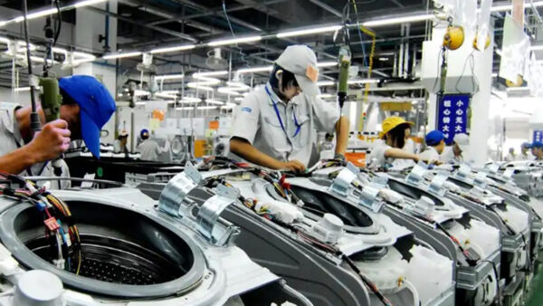 SKD Washing-Machine Assembly Line