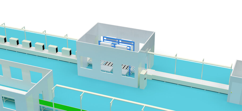 air-conditioner assembly line factory