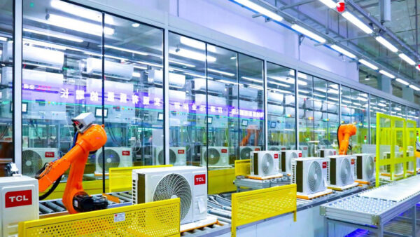 SKD Air Conditioner Assembly Line