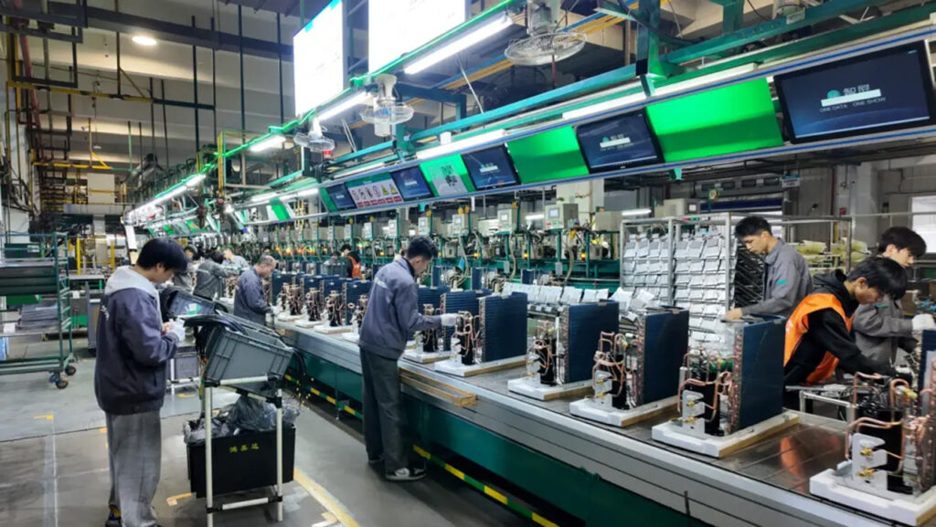 Air Conditioner Assembly Line