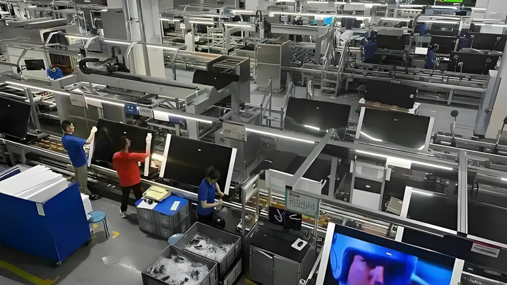 SKD TV Assembly Line Factory