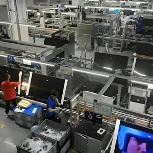 SKD TV Assembly Line Factory